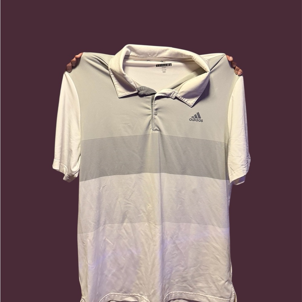 Adidas Men's Gray golf Shirt
